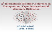 5th International Scientific Conference on Pervaporation, Vapor Permeation and Membrane Distillation